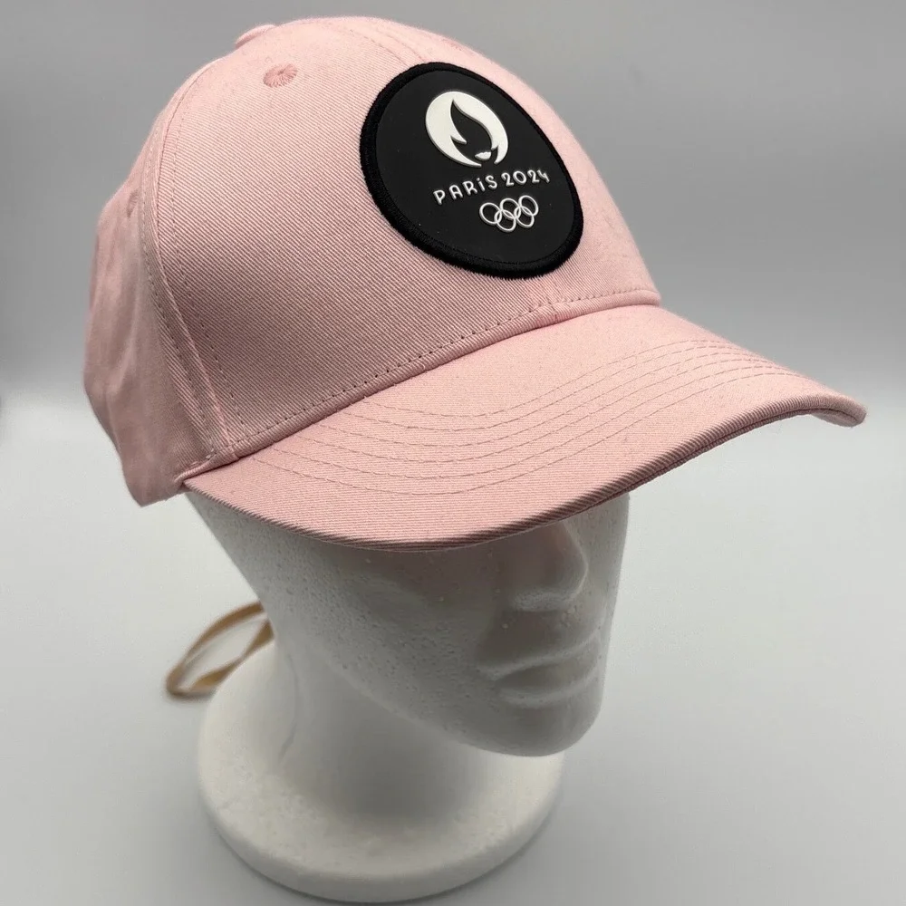RARE Paris 2024 Olympics Official Licensed Pink Baseball Cap Hat Weeplay 58